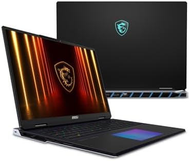 EXCaliberPC [2025] MSI Titan 18 HX AI A2XWIG-616US (Intel Core Ultra 9 285HX, 128GB RAM, 2TB Gen5 + 16TB WD Gen4 SSD, NVIDIA GeForce RTX 5080, 18″ UHD+ Mini LED, Windows 11 Pro) Gaming Laptop